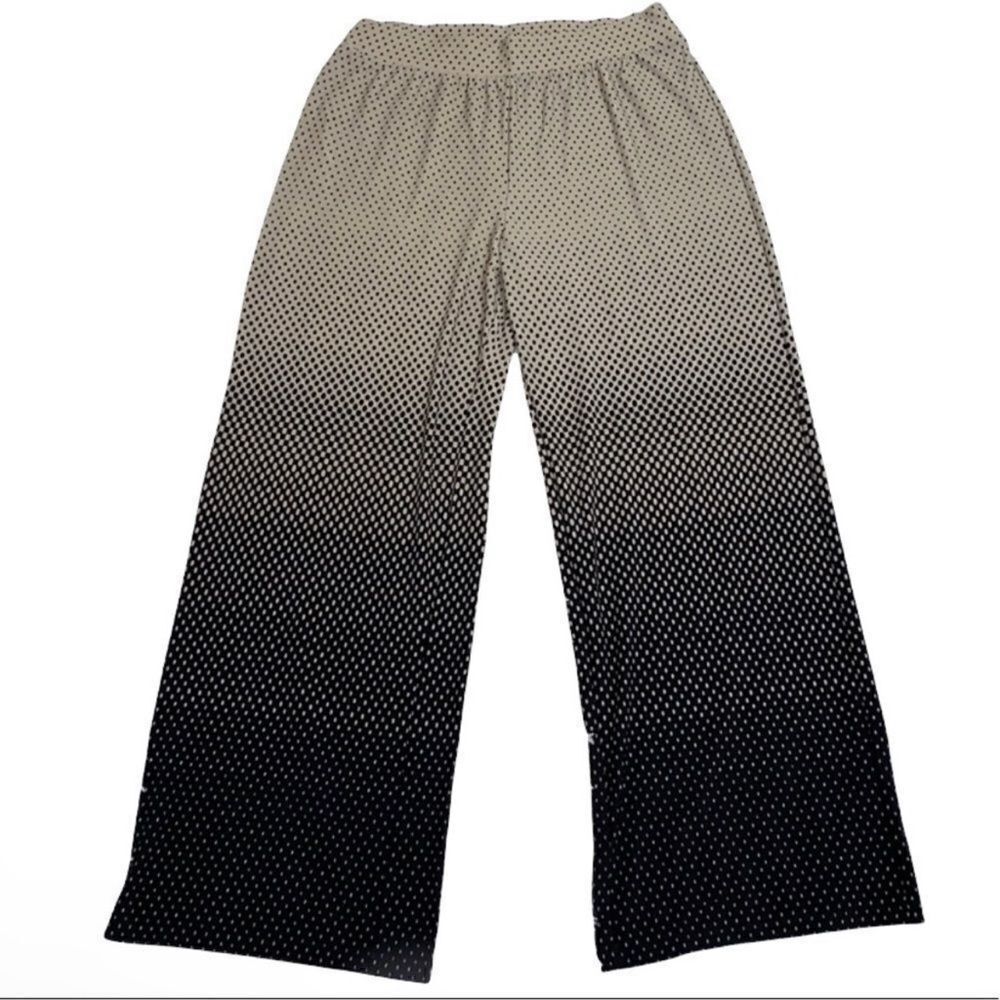 C est 1946 Black and Cream Women's Pants(Size 14/16 W)